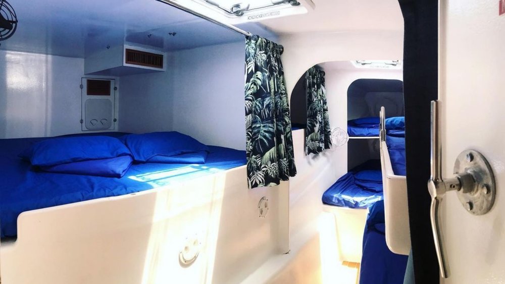 Enjoy intimate conversations with your partner in their private cabins! Image credits: @wings.com.au