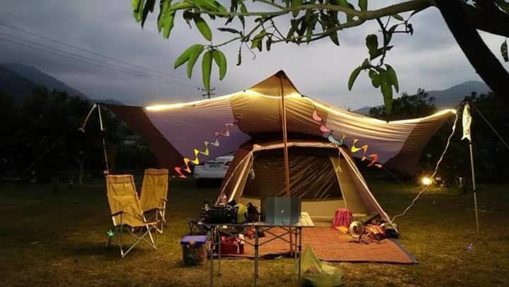 免裝備親子露營:荖濃有機農場露營區