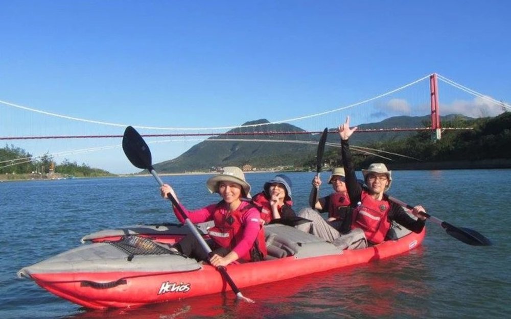 福隆海水浴場獨木舟體驗