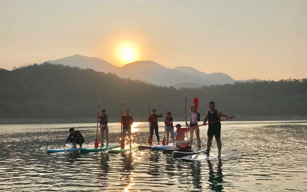 日月潭獨木舟體驗