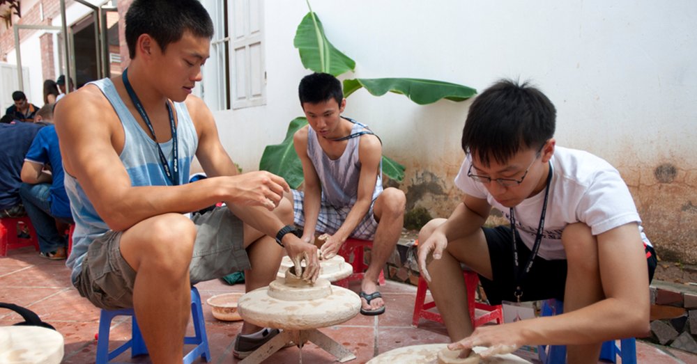3. Trải nghiệm làm gốm Bát Tràng