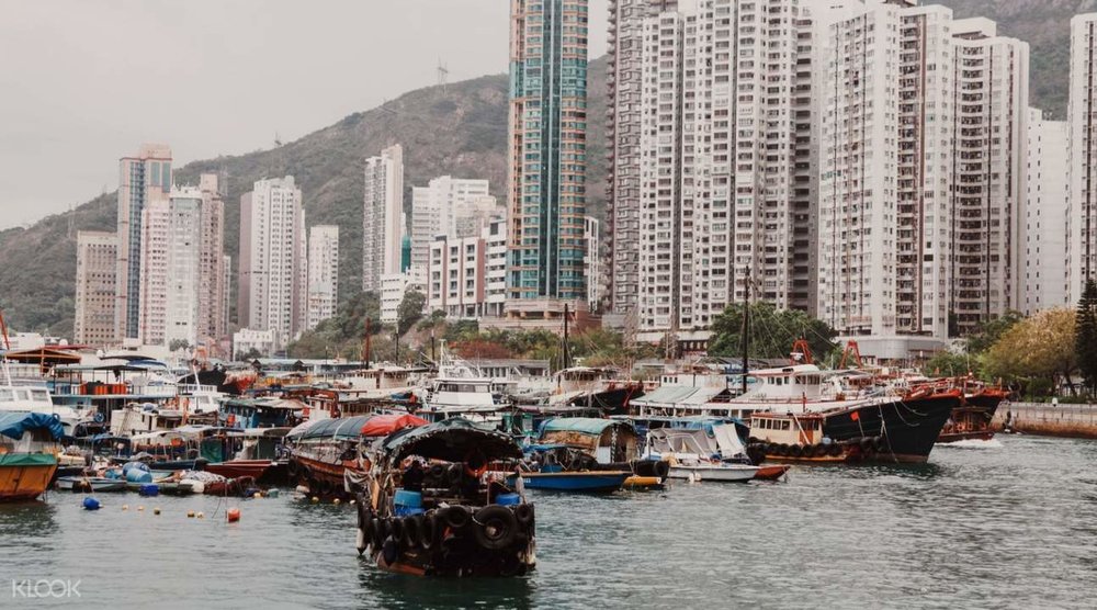 Hong Kong Aberdeen fishing village