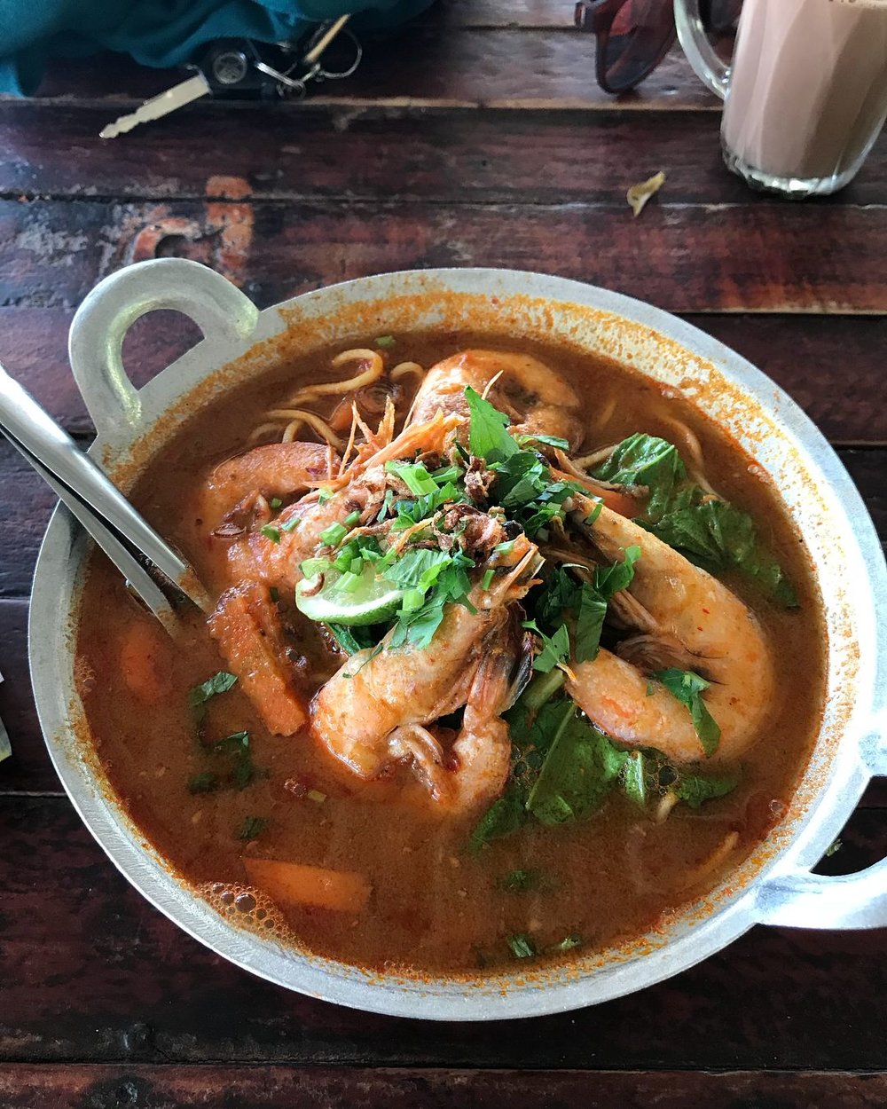 Mee Udang traditional food from Kedah