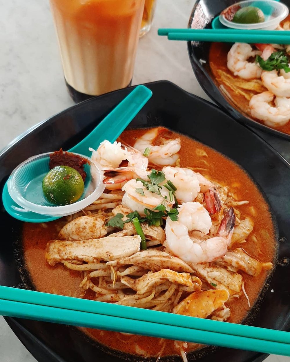 Sarawak Laksa traditional food from Sarawak