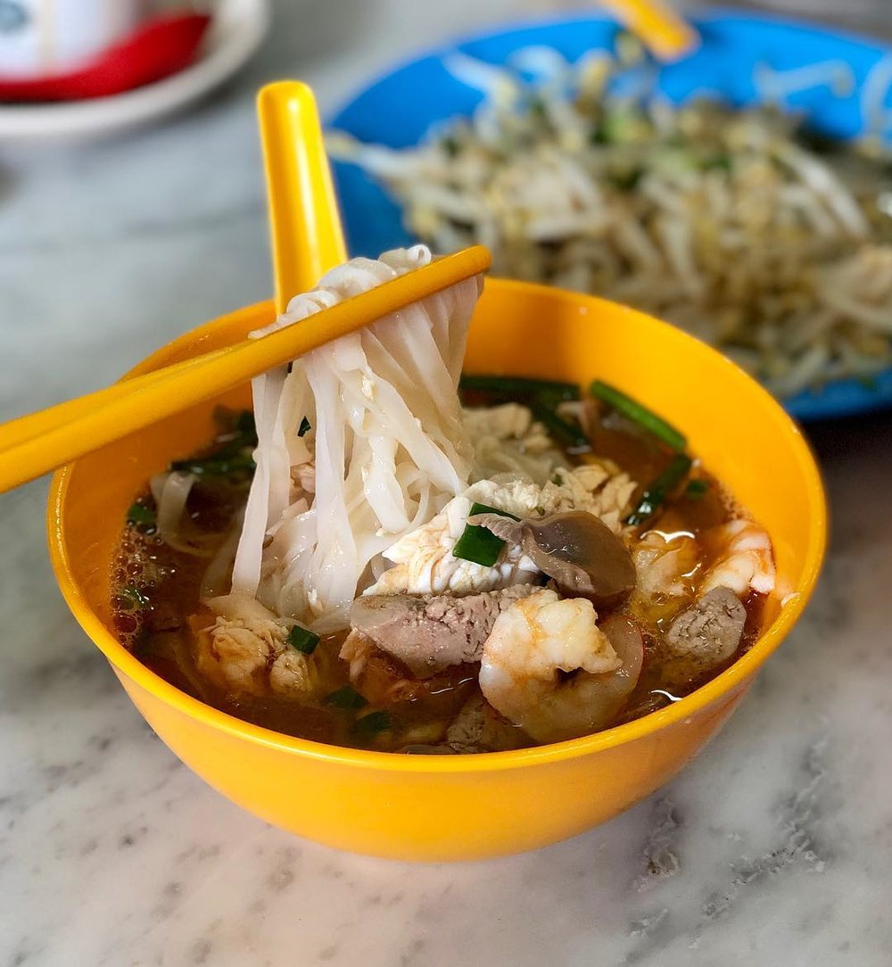 Ipoh Kai See Hor Fun traditional food from Perak