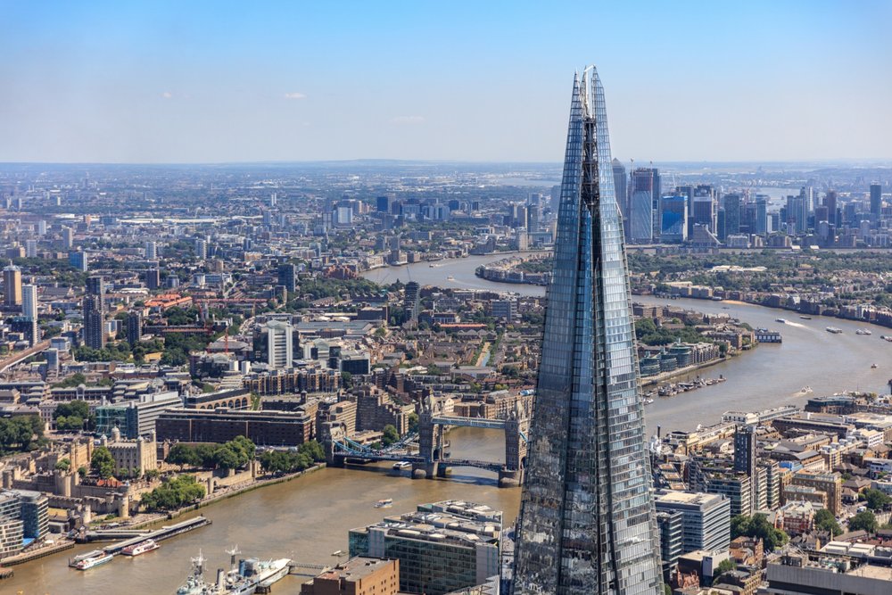 the shard in london, united kingdom
