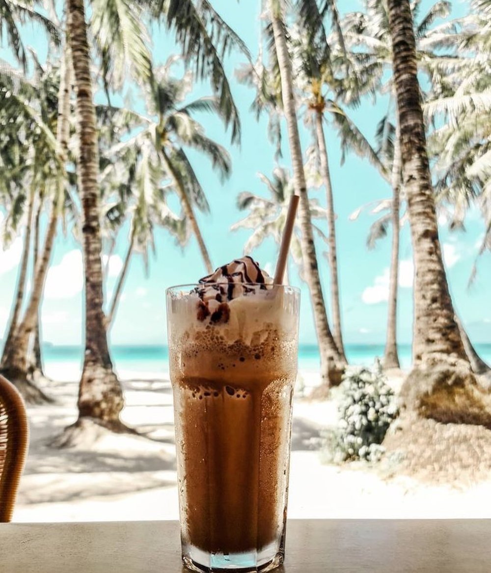 Aesthetic Views with Coffee in Boracay