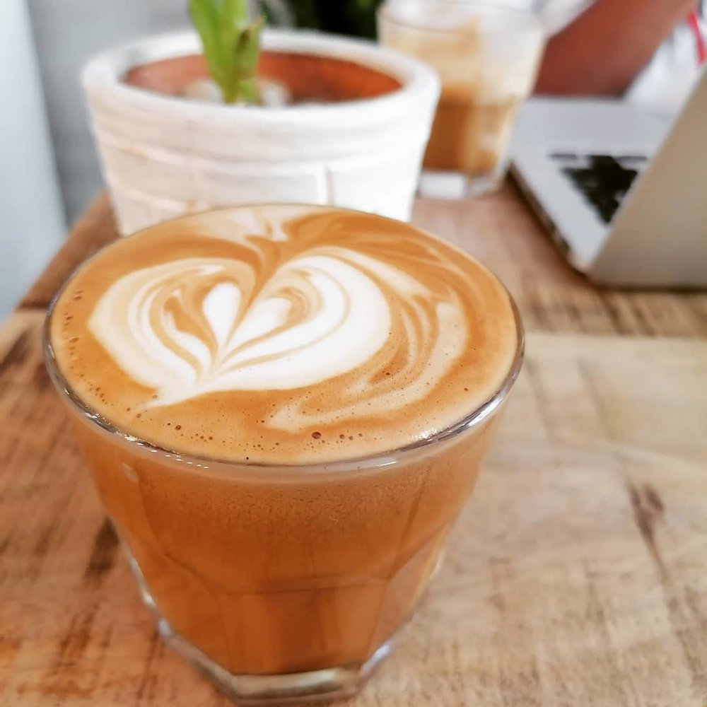 Coffee art in Boracay