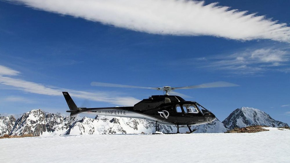 Snowfields and mountain views await you at Mount Cook. Image credit: @inflite.nz on Instagram