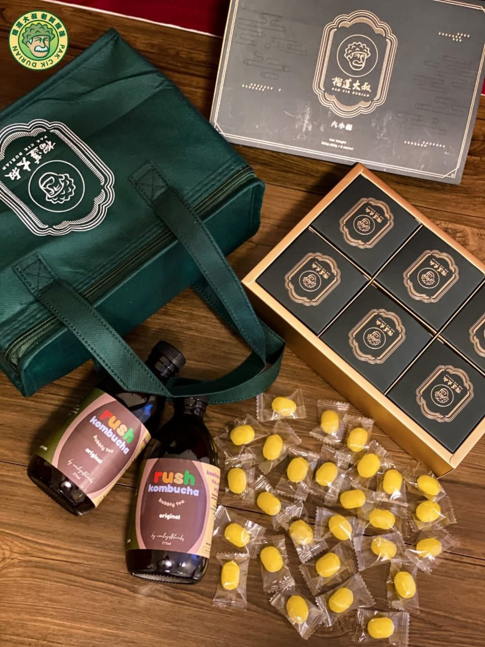 pak cik durian snowskin mooncakes kl malaysia delivery