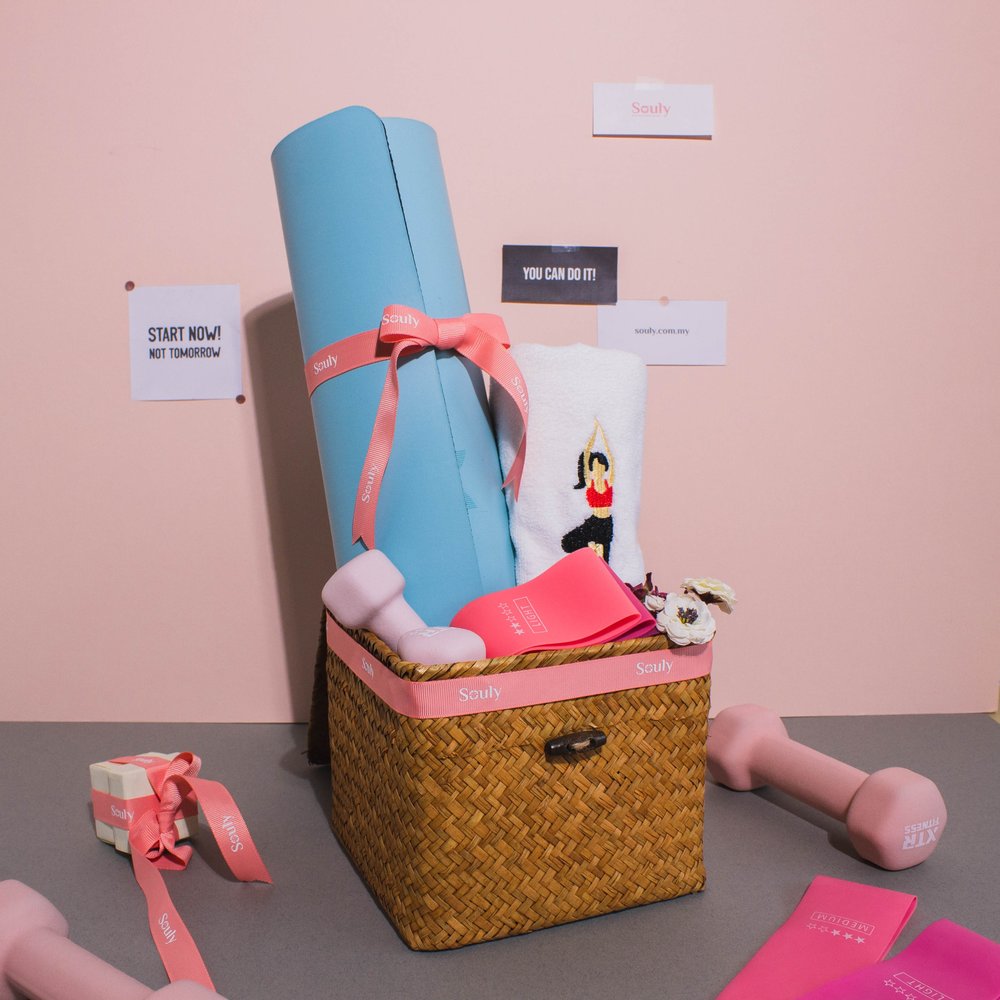 You Go Girl Set from Souly home workout gift set for women Malaysia