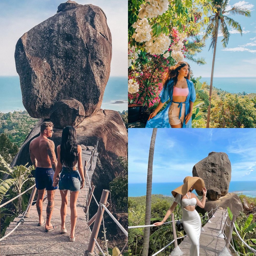 ที่เที่ยวเกาะสมุย หินซ้อน (Overlap Stone)