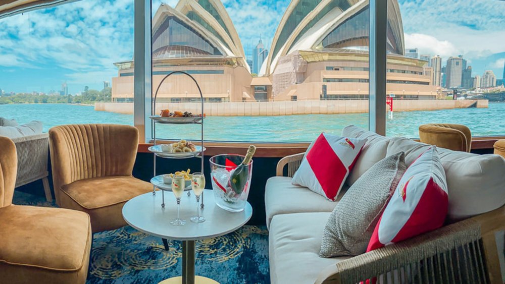 Enjoy bottomless seafood high tea on Sydney harbour