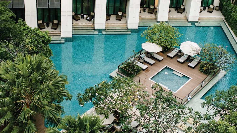 siam kempinski - swimming pool