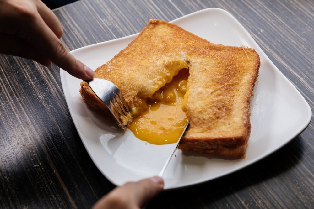 周記點心必食 流心多士