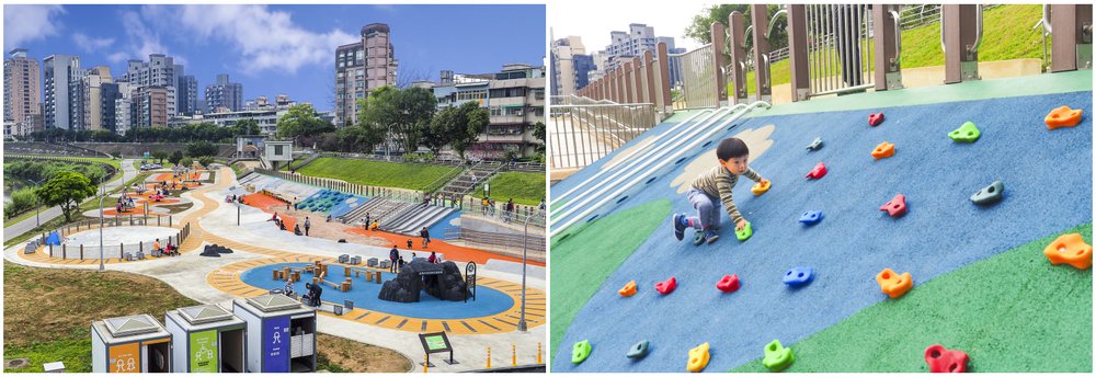 台北親子景點戶外：道南河濱公園