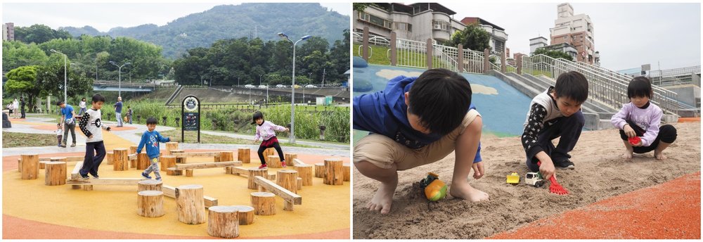 台北親子景點戶外：道南河濱公園