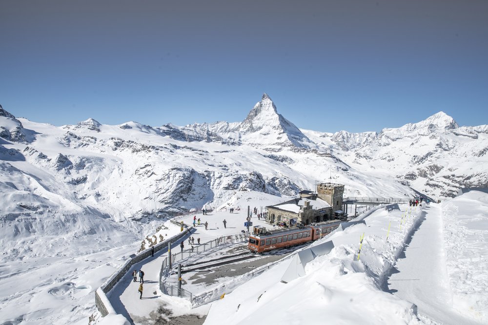 gornergrat ridge zermatt zwitzerland