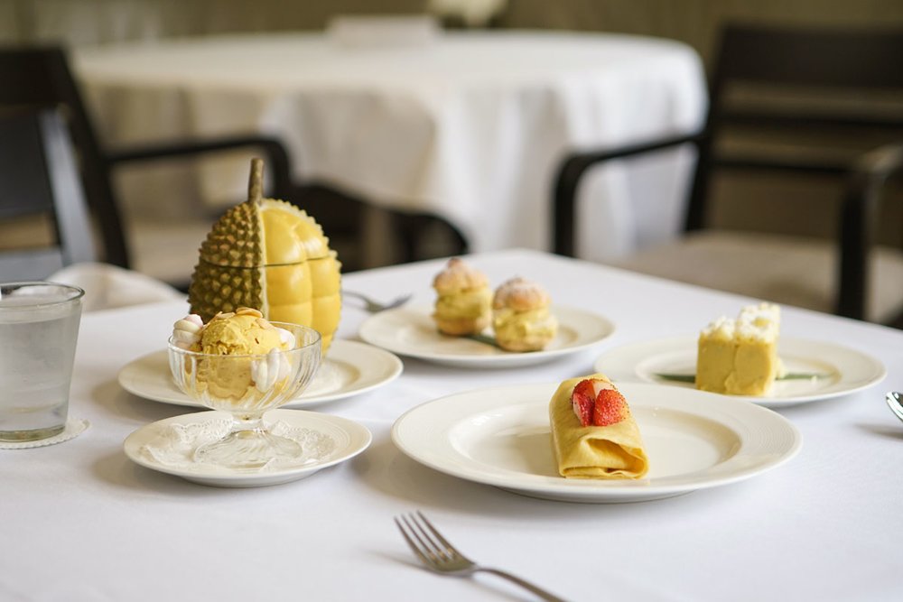 Goodwood Park Hotel Coffee Lounge Durian Desserts