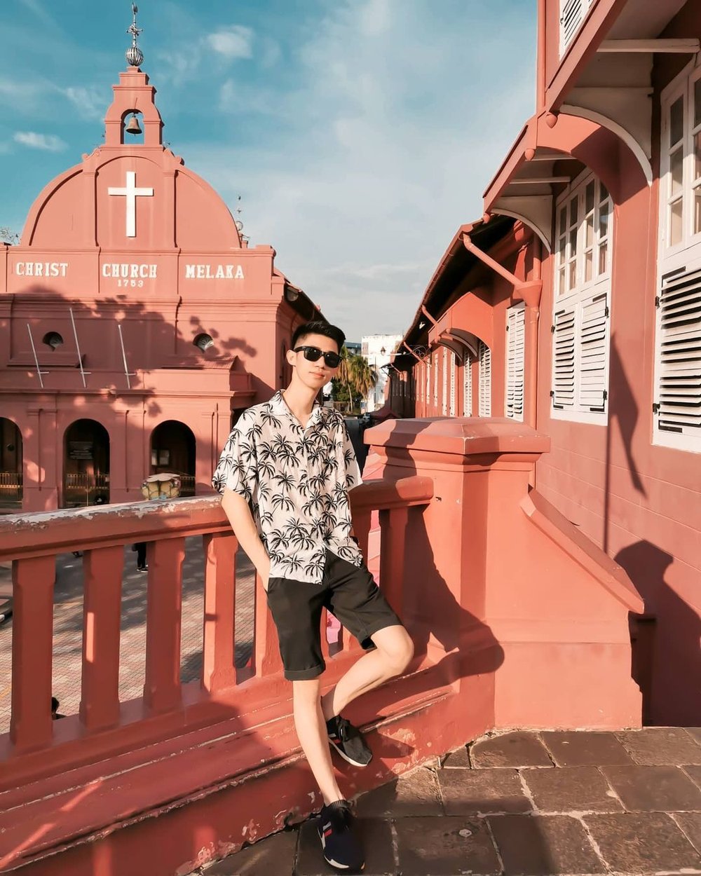 Christ Church Melaka beautiful Christian religious site in Malaysia