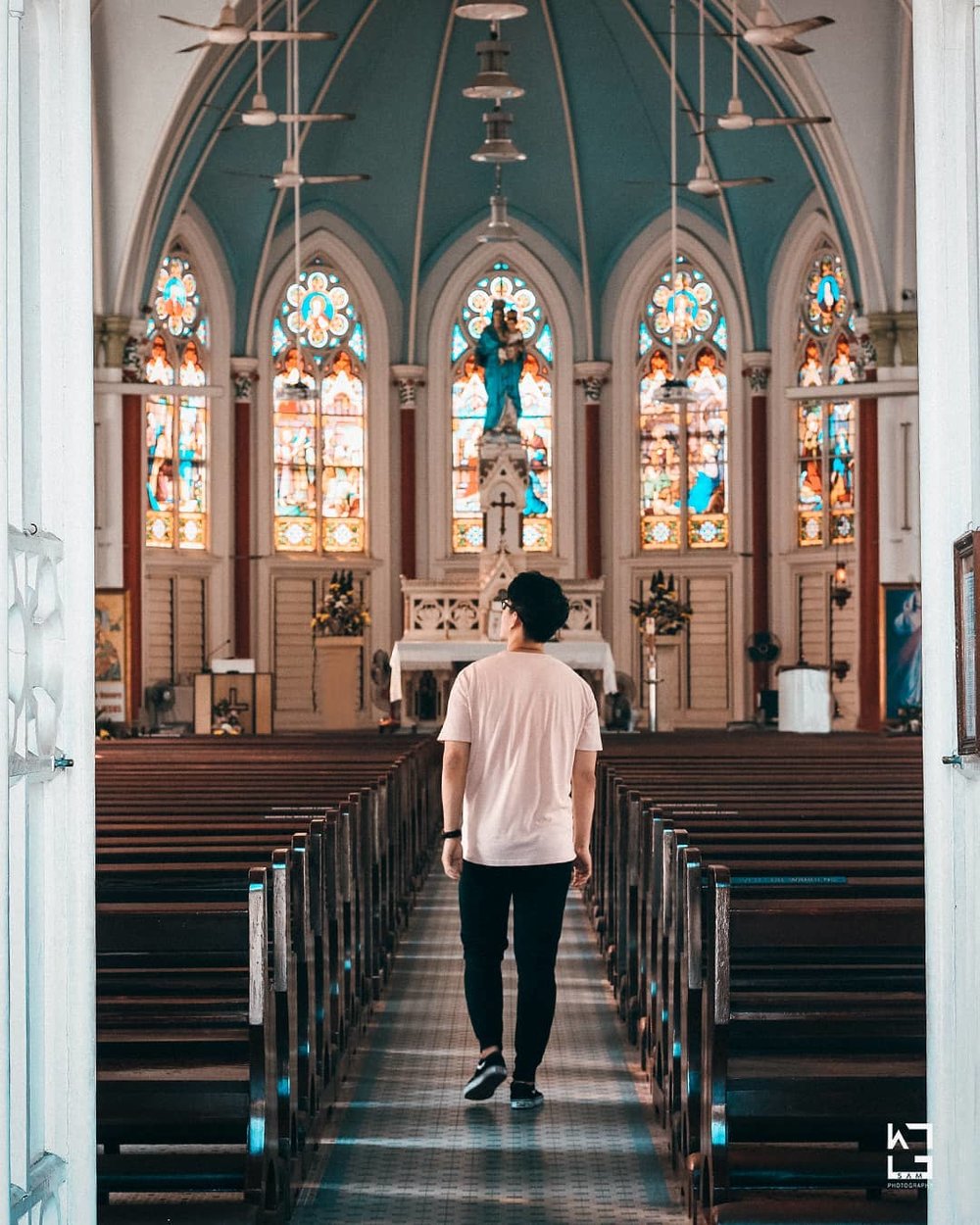 Church Of The Holy Rosary beautiful Christian religious site in Malaysia