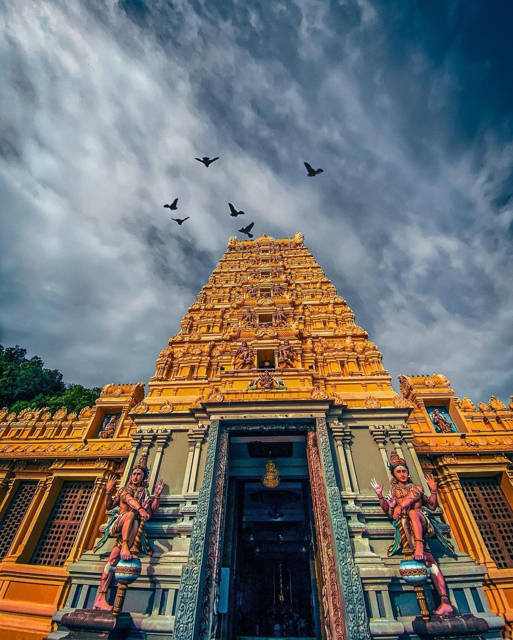 Waterfall Hill Temple Penang beautiful Hindu religious site in Malaysia