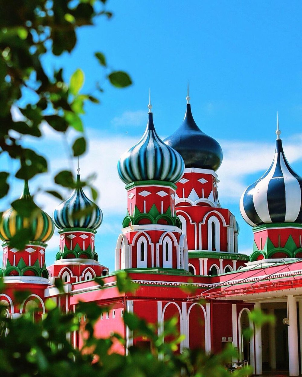 Lapan Kubuh Mosque Masjid Russia iconic Muslim religious site in Malaysia