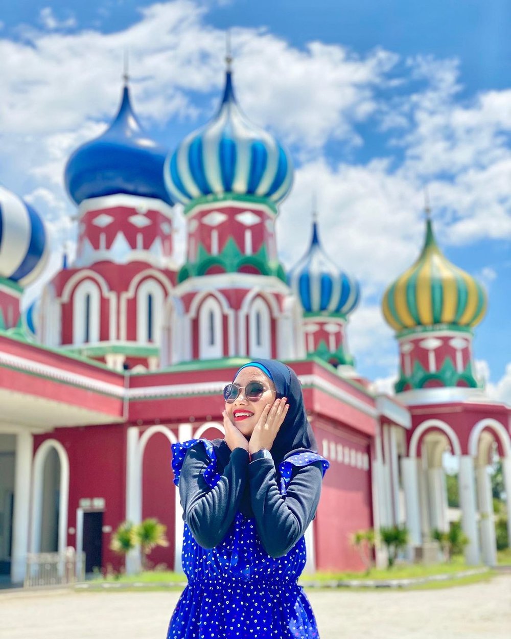 Lapan Kubuh Mosque Masjid Russia iconic Muslim religious site in Malaysia
