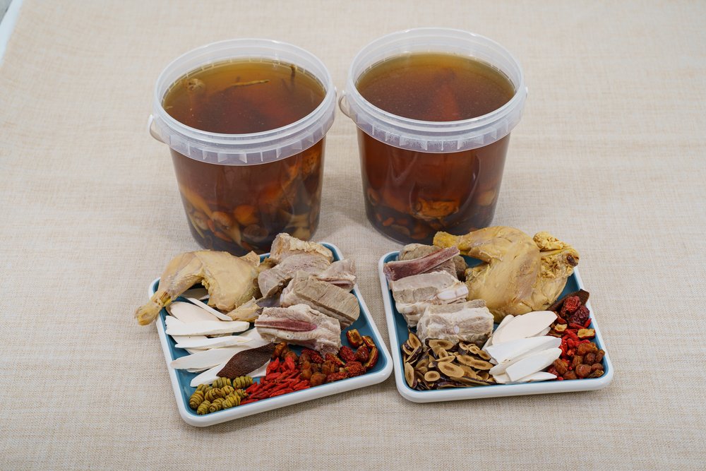 燉湯的料足，細食的女士直頭可當午餐已飽肚