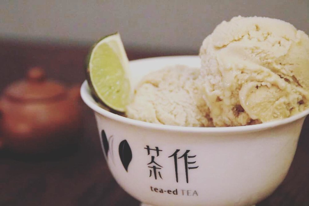 以茶為主題的雪糕，不過甜又有茶香回甘，不嗜甜的同事也會喜歡