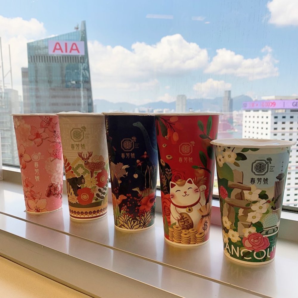 連茶飲杯也適合打卡