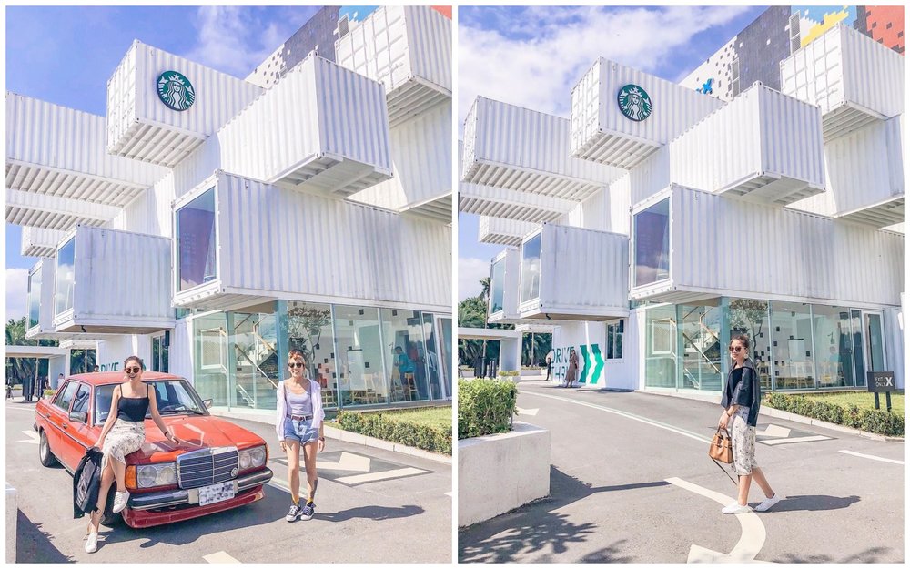 花蓮景點推薦:貨櫃星巴克