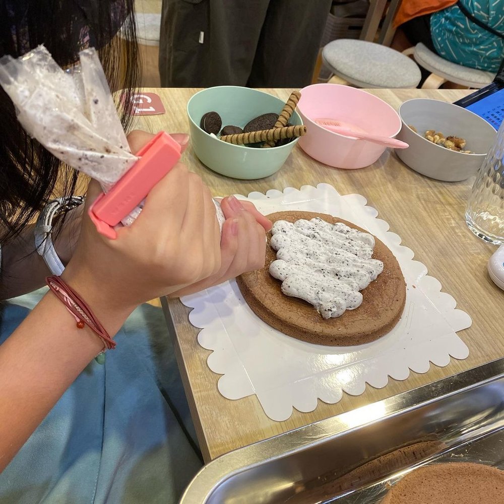 蛋糕的款式選擇多，新手造出來也似模似樣