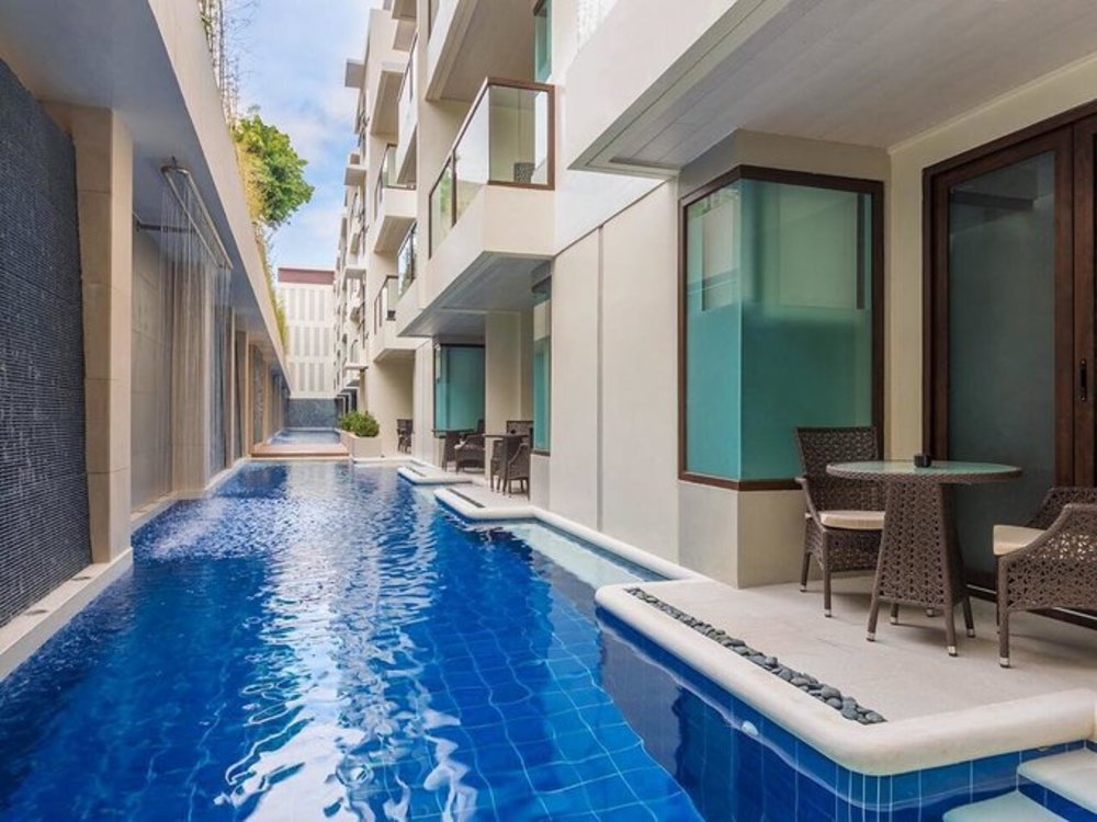 pool area in henann prime beach resort in boracay