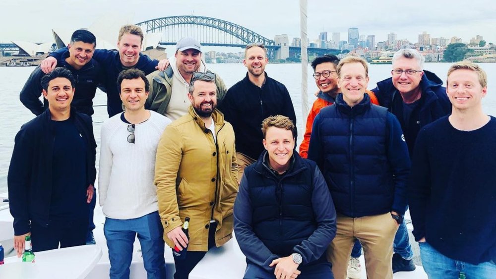 How about a guys’ night out on the waters of Sydney Harbour? Image credits: @champagne_sailing on Instagram