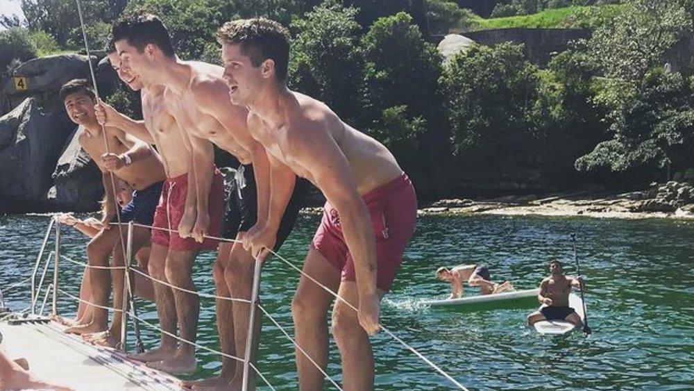 Bust out the paddleboards and have fun at sea! Image credits: @champagne_sailing on Instagram