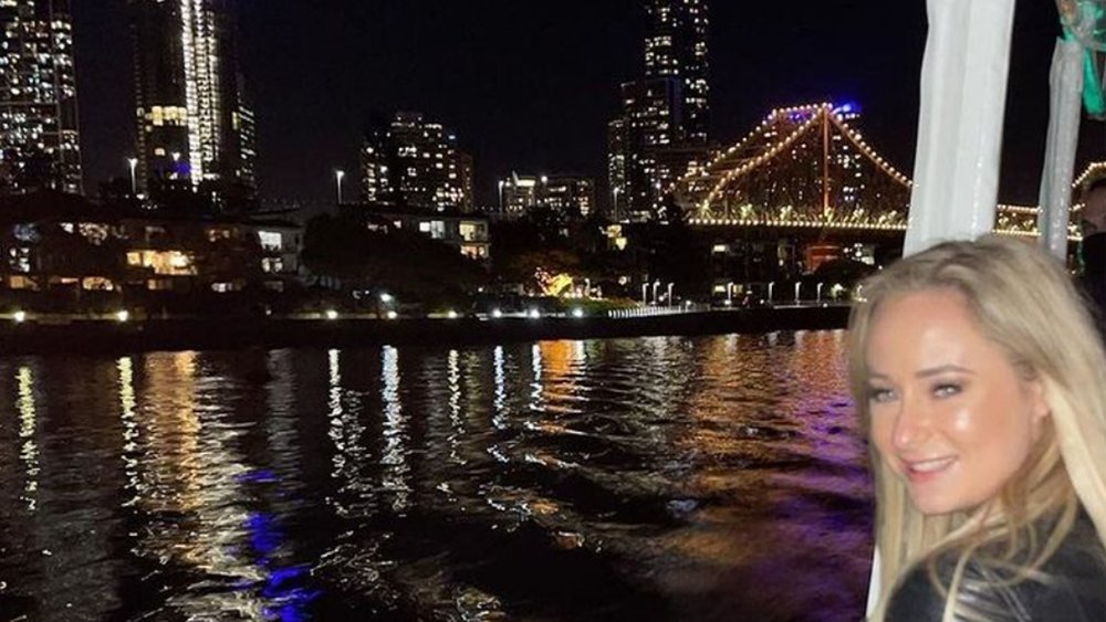 Marvel at the Brisbane skyline at night. Image credit: @bonnieraeturner_ on Instagram