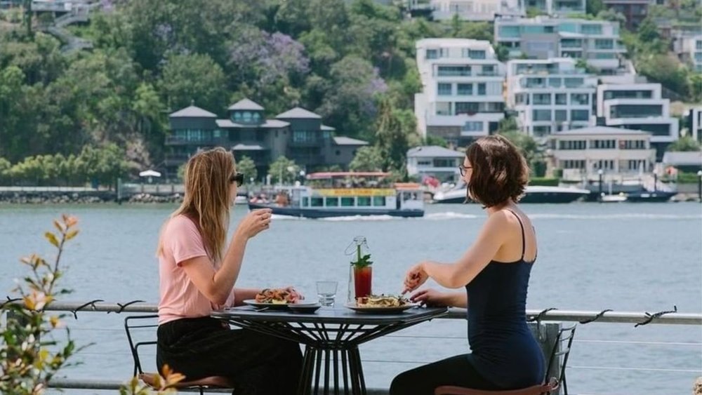 Have an unforgettable girls’ night out at the cocktail cruise. Image credit: @marymaesbrisbane on Instagram