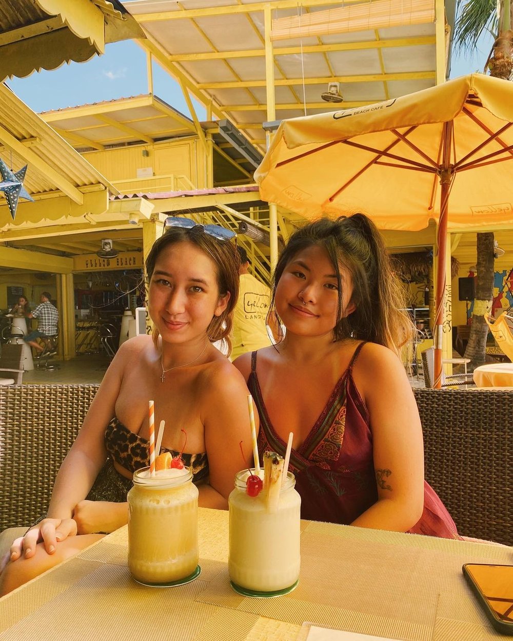 Yellow Cafe Langkawi Pantai Cenang best cafe in Langkawi