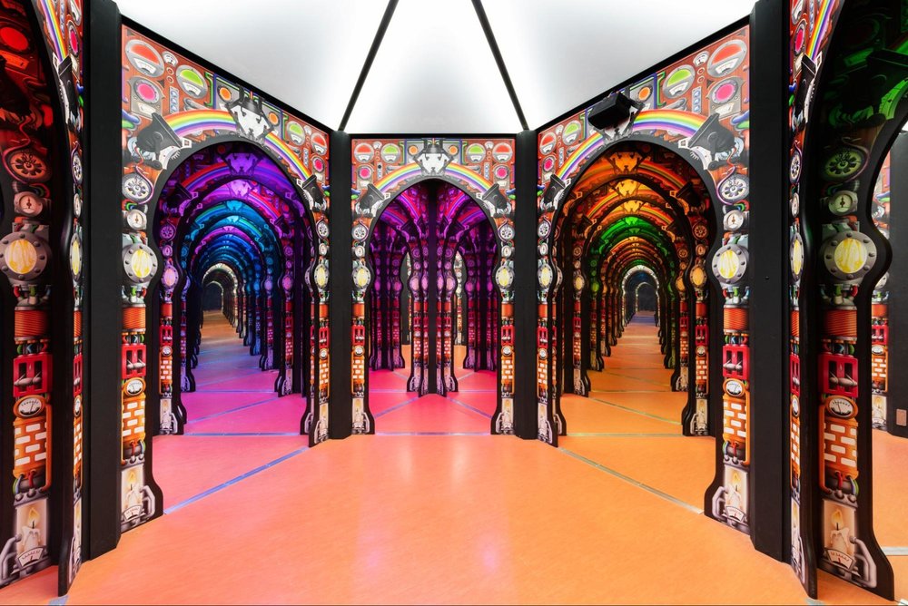 science centre mirror maze