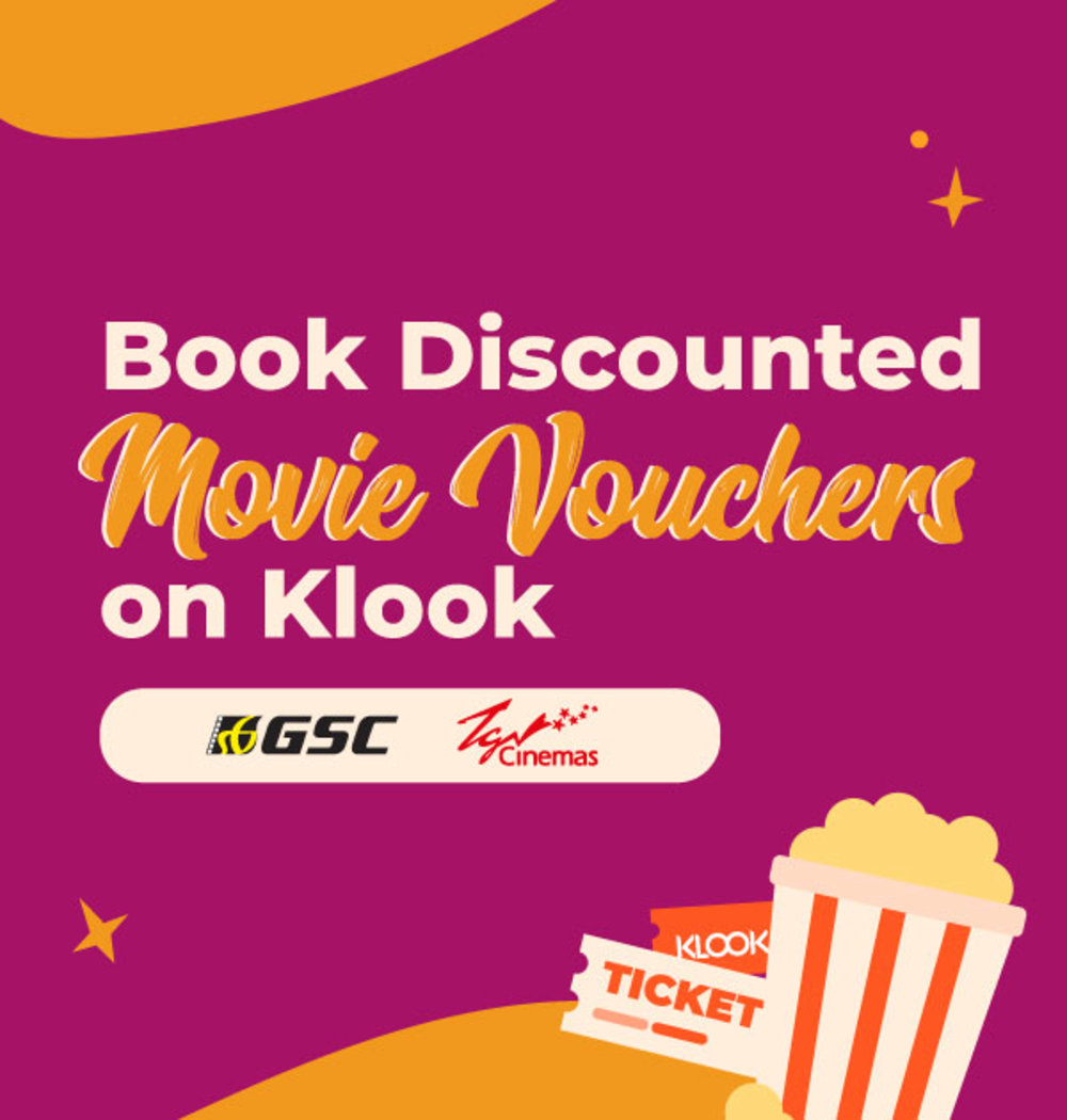 Discounted TGV and GSC cinema tickets on Klook