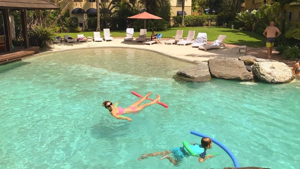 Have a splashing fun time at The Lakes Cairns Resort & Spa! Credits: @ilona_tomins