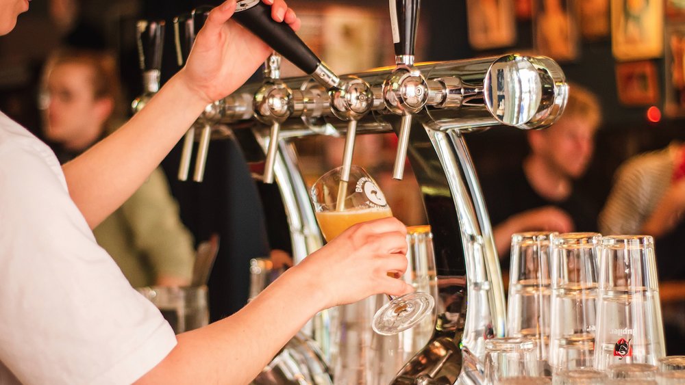 Quench your thirst with an ice-cold beer Credit: Louis Hansel