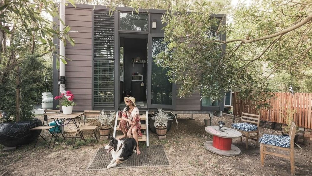 Relax during your special day with a tiny house staycation! Image credits @tiny.away on Instagram