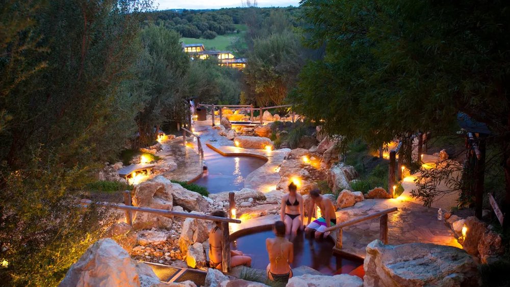 Warm, natural waters await you at Mornington Peninsula Hot Springs