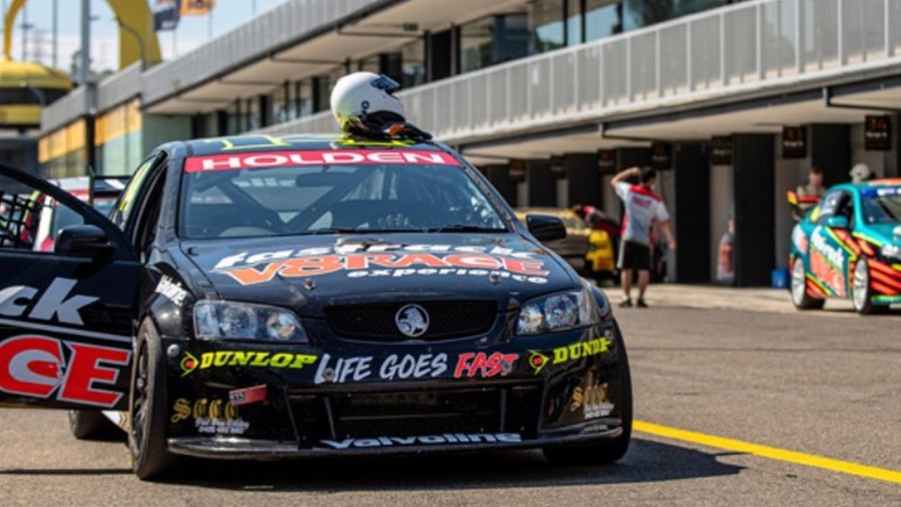 Nothing like a heart-racing experience to celebrate your big day Credit: @fastrackv8race