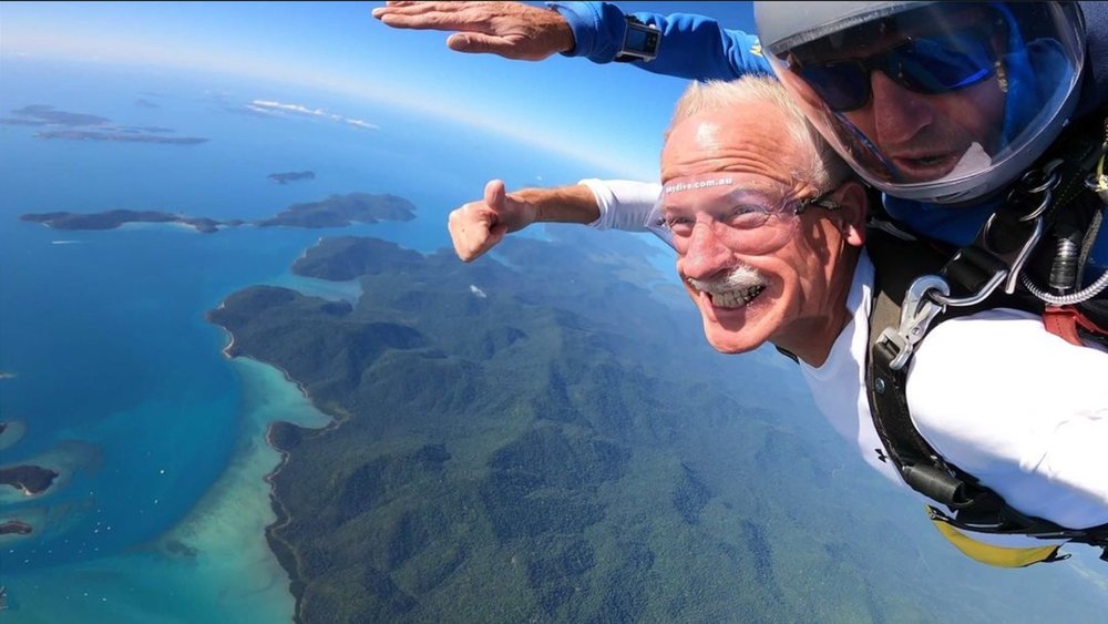 Is there a more exciting birthday activity than skydiving? Credit: @skydiveaustralia