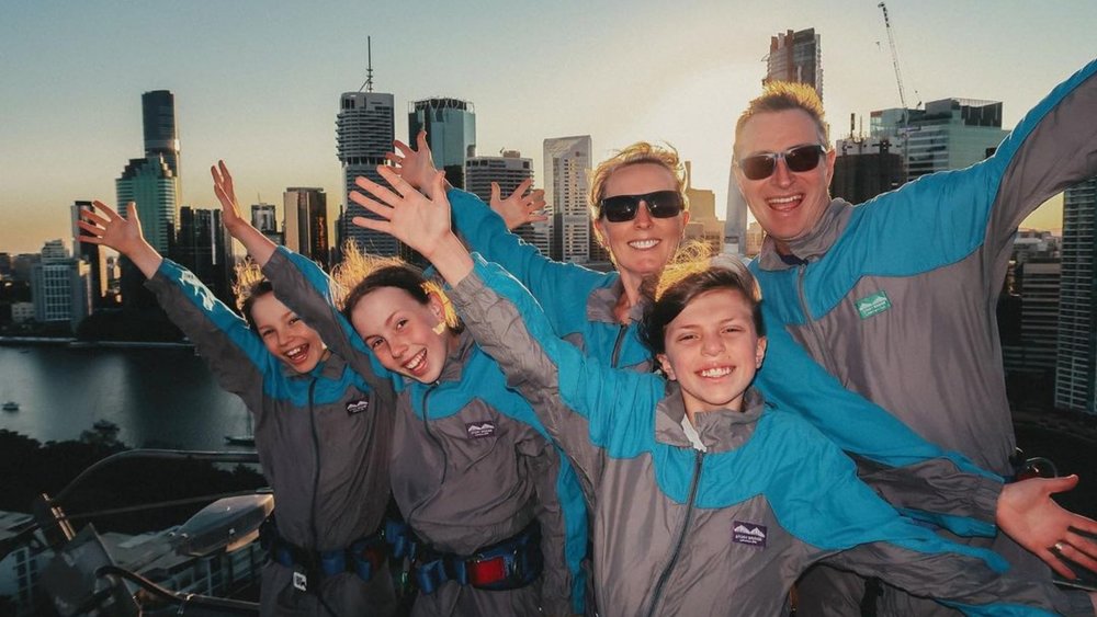 People of all ages will enjoy Story Bridge! Credits: @storybridgeadventureclimb