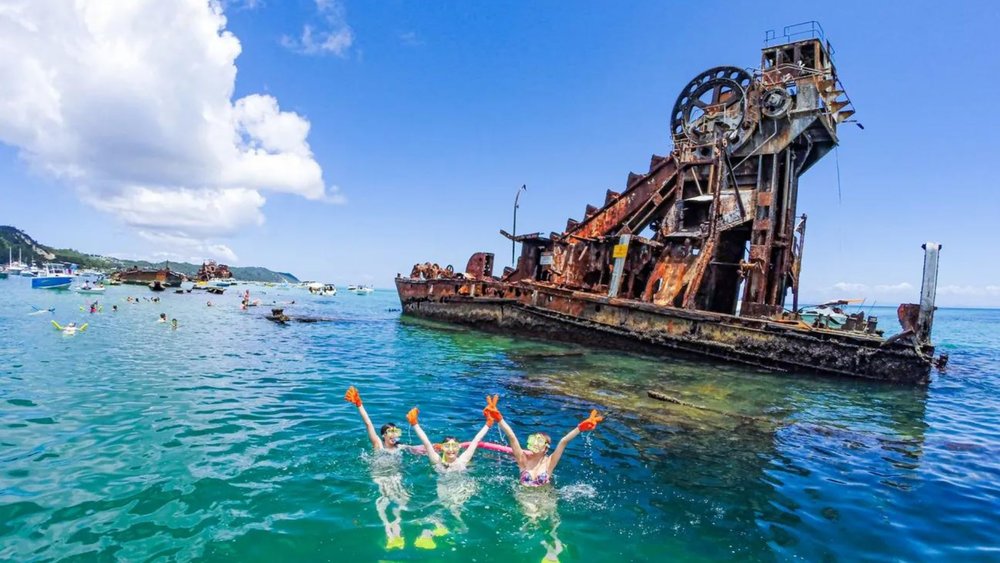 Explore the Tangalooma Wrecks on your birthday!