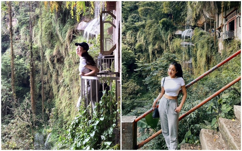 貓空一日遊:銀河洞瀑布